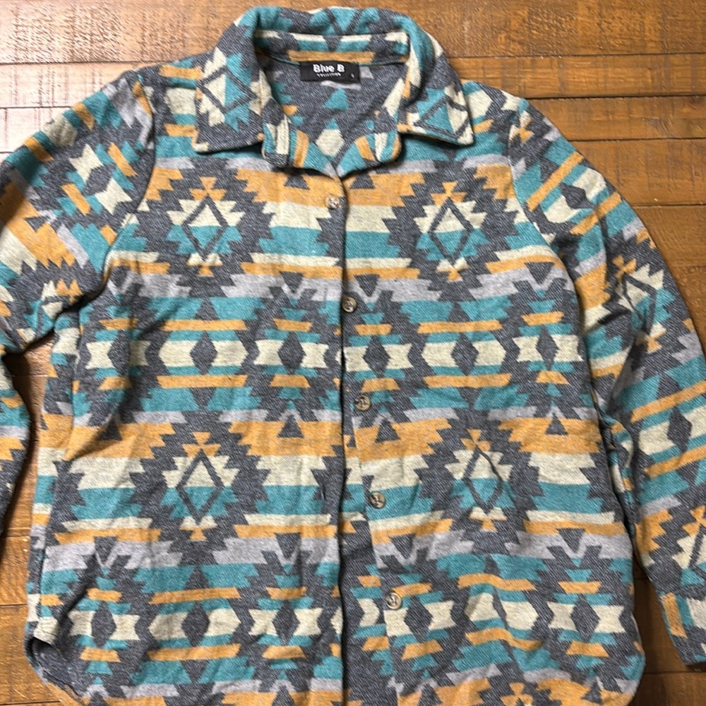 BLUE B Collection shacket